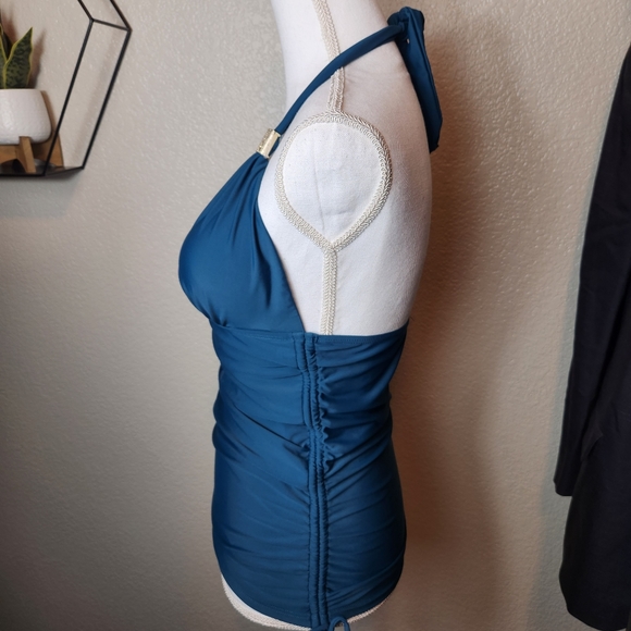Women's Halter Tankini Only Swimwear Medium - Picture 2 of 4